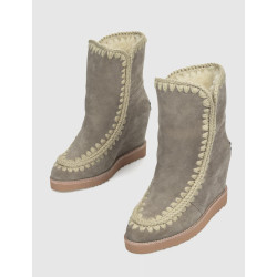 BOTA MOU FRENCH TOE WEDGE SHORT GRIS
