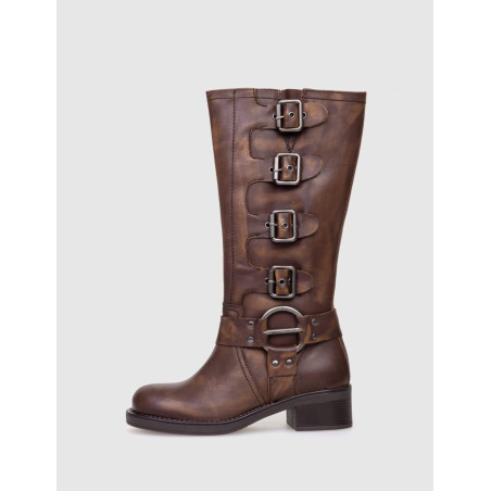 BOTA LOL SHOES 7177 MARRÓN
