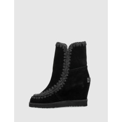 BOTA MOU FRENCH TOE WEDGE SHORT NEGRO