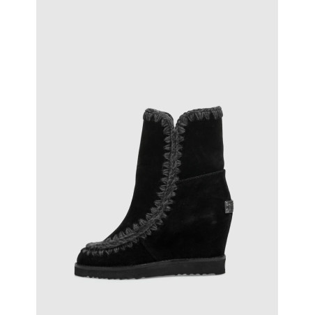 BOTA MOU FRENCH TOE WEDGE SHORT NEGRO