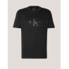 CAMISETA CALVIN KLEIN SHINY MONOLOGO TEE NEGRO