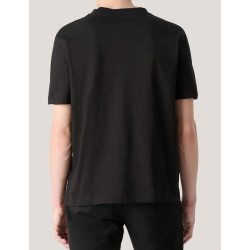CAMISETA CALVIN KLEIN SHINY MONOLOGO TEE NEGRO
