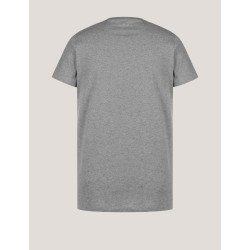 CAMISETA CALVIN KLEIN CORE MONOLOGO SLIM TEE GRIS