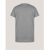 CAMISETA CALVIN KLEIN CORE MONOLOGO SLIM TEE GRIS