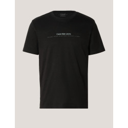CAMISETA CALVIN KLEIN MINIMAL LOGO TEE NEGRO