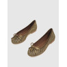BAILARINA KURT GEIGER EAGLE BALLERINA BEIG