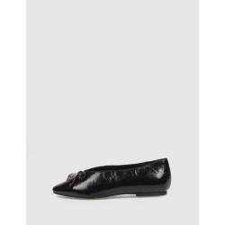 BAILARINA KURT GEIGER SLOANE EAGLE BALLERINA NEGRO