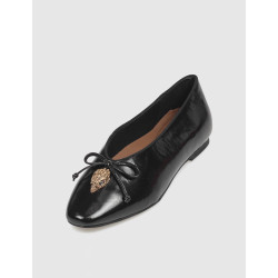 BAILARINA KURT GEIGER SLOANE EAGLE BALLERINA NEGRO