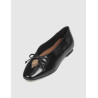 BAILARINA KURT GEIGER SLOANE EAGLE BALLERINA NEGRO