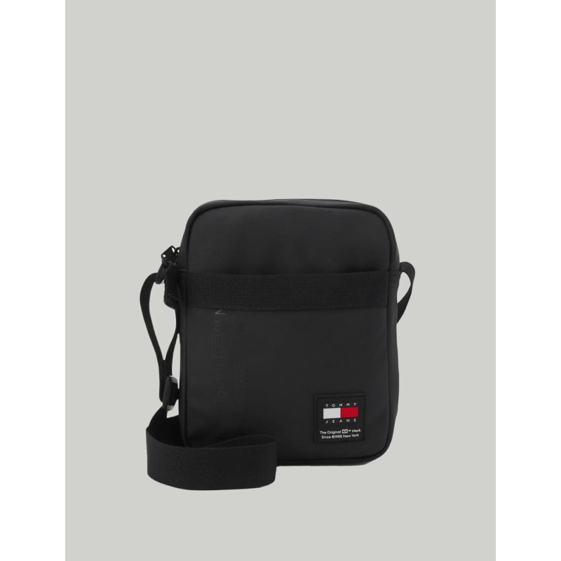 BANDOLERA TOMMY HILFIGER TJM DAYLY + REPORTER NEGRO