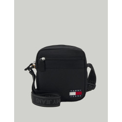 BANDOLERA TOMMY HILFIGER TJM ESSENTIAL DAILY REPORTER NEGRO