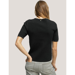 CAMISETA LOLA CASADEMUNT LF2415025 NEGRO