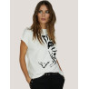 CAMISETA LOLA CASADEMUNT LF2415007 BLANCO