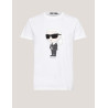 CAMISETA KARL LAGERFED IKONIC 2.0 KARL T-SHIRT BLANCO