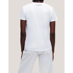 CAMISETA KARL LAGERFED IKONIK 2.0  T-SHIRT BLANCO