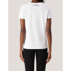 CAMISETA KARL LAGERFED IKON RS DUO T-SHIRT BLANCO