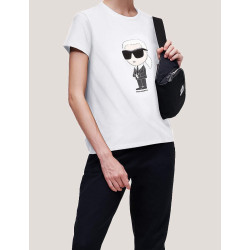 CAMISETA KARL LAGERFED IKONIC 2.0 KARL T-SHIRT BLANCO