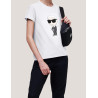 CAMISETA KARL LAGERFED IKONIC 2.0 KARL T-SHIRT BLANCO