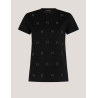 CAMISETA KARL LAGERFED KL RHINESTONE T-SHIRT NEGRO