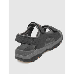 SANDALIA SKECHERS RELAXED FIT TRESMEN-GARO GRIS OSCURO
