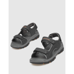 SANDALIA SKECHERS RELAXED FIT TRESMEN-GARO GRIS OSCURO