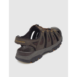CANGREJERA SKECHERS RELAXED FIT TRESMEN -OUTSEEN MARRÓN