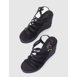 ALPARGATA KAMOME TRENDS RUT NEGRO