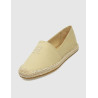 ALPARGATA TOMMY HILFIGER EMBROIDERED FLAT ESPADRILLE BEIG