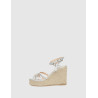 SANDALIA KAMOME TRENDS AFRODITA PLATA