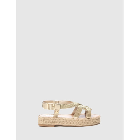 ALPARGATA XTI 142885 ORO