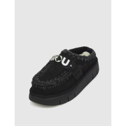 ZUECO MOU BOUNCE CLOG METAL LOGO NEGRO
