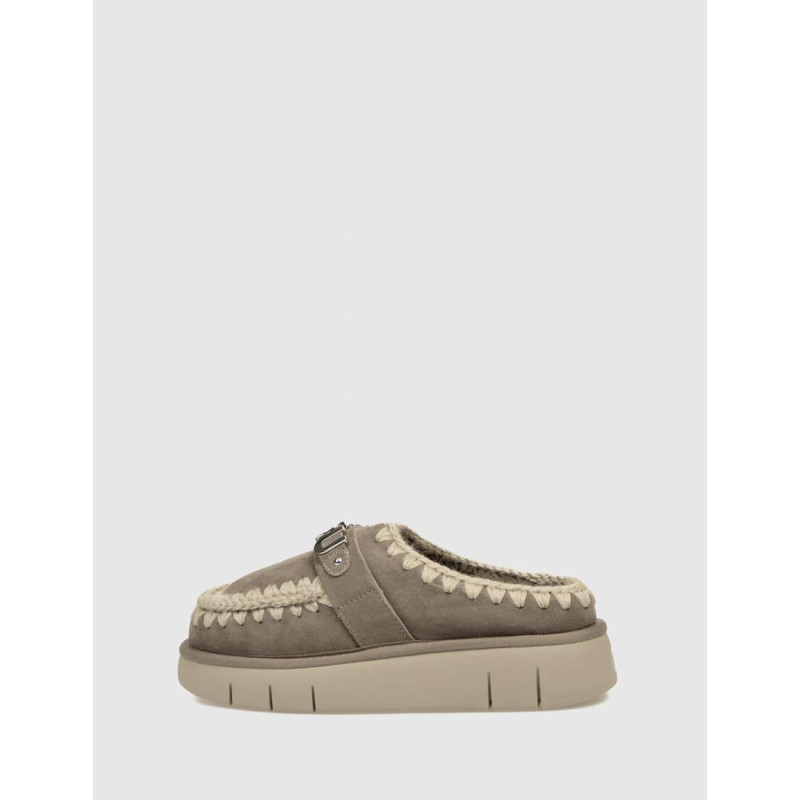 ZUECO MOU BOUNCE CLOG METAL LOGO GRIS