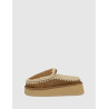 ZUECO MOU CLOG ESKIMO PLATFORM CUERO