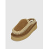 ZUECO MOU CLOG ESKIMO PLATFORM CUERO