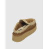 ZUECO MOU CLOG ESKIMO PLATFORM CUERO
