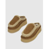 ZUECO MOU CLOG ESKIMO PLATFORM CUERO