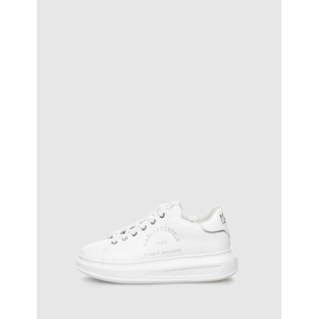 ZAPATILLA KARL LAGERFELD KAPRI METAL MAISON GLITTER BLANCO