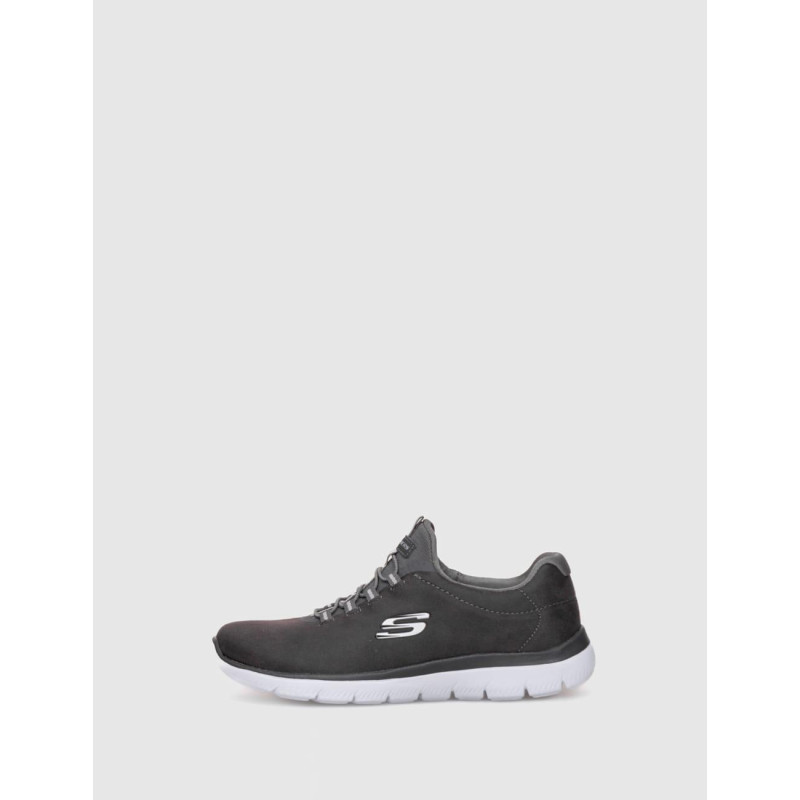 ZAPATILLA SKECHERS SUMMITS-ITZ BAZIK PLOMO