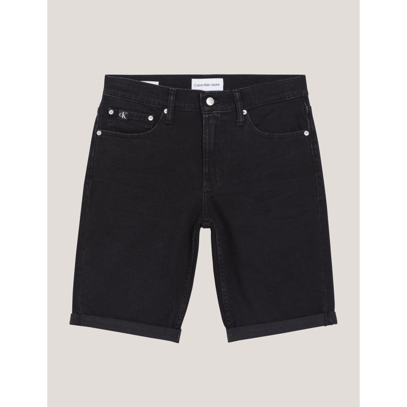 SHORT VAQUERO CALVIN KLEIN SLIM SHORT NEGRO