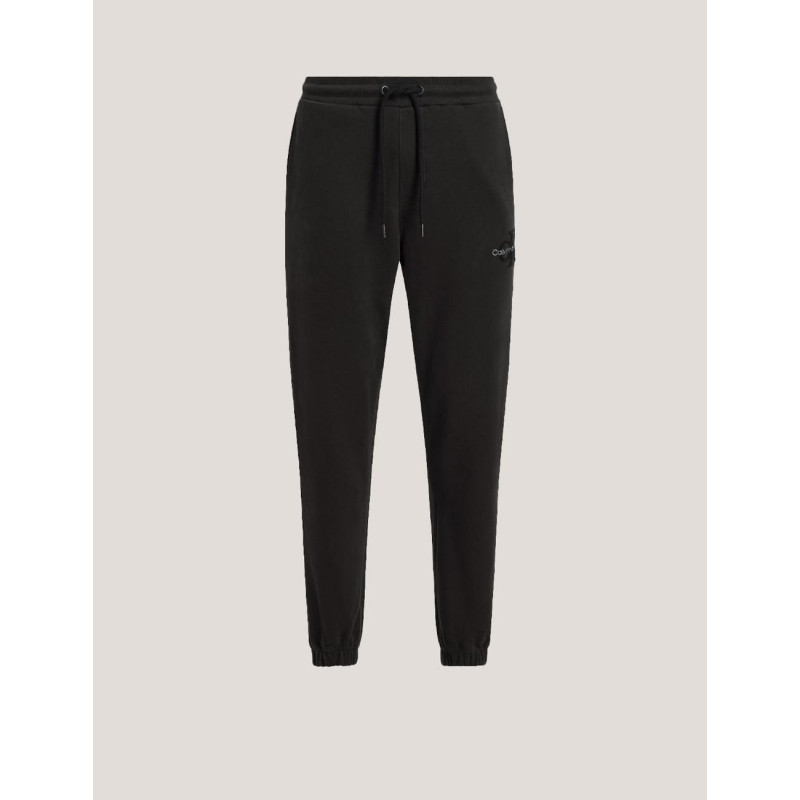 PANTALÓN CALVIN KLEIN CHENILLE MONOLOGOSWEATPANT NEGRO