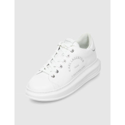 ZAPATILLA KARL LAGERFELD KAPRI METAL MAISON GLITTER BLANCO