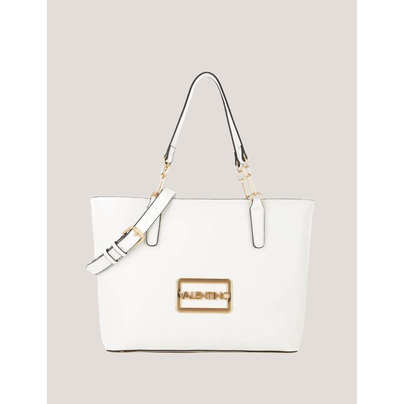 BOLSO SHOPPER VALENTINO BAGS PRINCESA VBS7R106 BLANCO