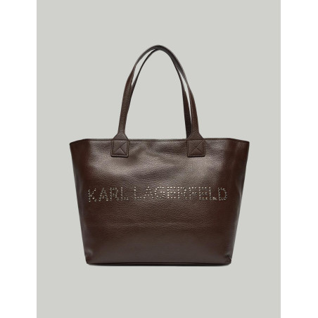 BOLSO KARL LAGERFED K/MARCH MD TOTE MARRÓN