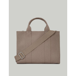 BOLSO KARL LAGERFED RSG SQUARE MEDIUM TOTE GRIS