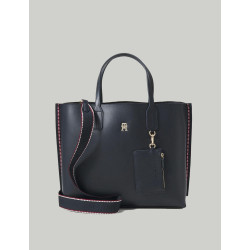 BOLSO TOMMY HILFIGER TH DISTINCT SATCHEL CORP MARINO
