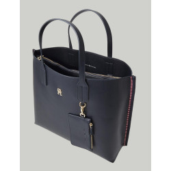 BOLSO TOMMY HILFIGER TH DISTINCT SATCHEL CORP MARINO