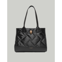 BOLSO KURT GEIGER RECYCLED SQ SM SHOPPER  NEGRO