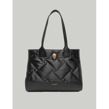 BOLSO KURT GEIGER RECYCLED SQ SM SHOPPER  NEGRO