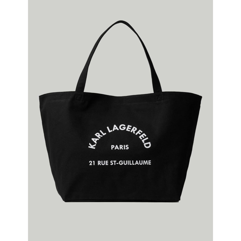BOLSO KARL LAGERFED K/RSG CANVAS NEGRO