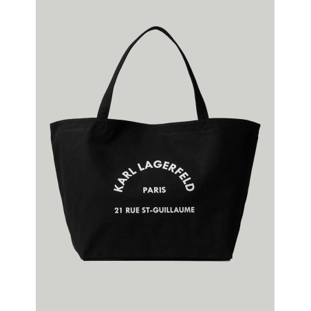 BOLSO KARL LAGERFED K/RSG CANVAS NEGRO